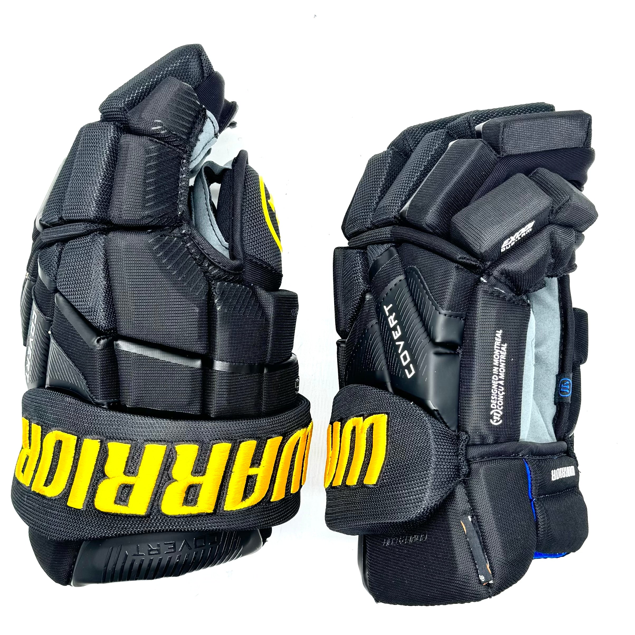 Warrior Covert QR6 - Gant d'origine - Vancouver Canucks Retro (Noir/Or)